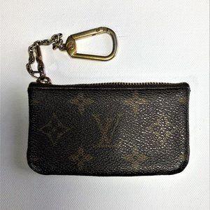 Authentic LV Monogram Key Pouch